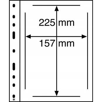 Sběratelství Karta strana Leuchtturm OPTIMA ETB (10 ks)