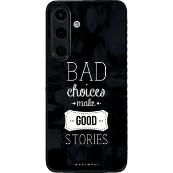 Pouzdro na mobilní telefon Lesklý kryt Mobiwear Glossy - Samsung Galaxy S25 FE - G071G Good stories (Prémiové lesklé pouzdro, obal, kryt Mobiwear Glossy na mobil Samsung Galaxy S25 FE - G071G Good stories, materiál Plast + TPU silikon - krytí po všech stranách, neošoupatelný potisk