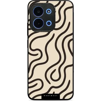 Pouzdro na mobilní telefon Lesklý kryt Mobiwear Glossy - Xiaomi Poco C85 - GA60G Linky (Prémiové lesklé pouzdro, obal, kryt Mobiwear Glossy na mobil Xiaomi Poco C85 - GA60G Linky, materiál Plast + TPU silikon - krytí po všech stranách, neošoupatelný potisk, tenké provedení, možnost