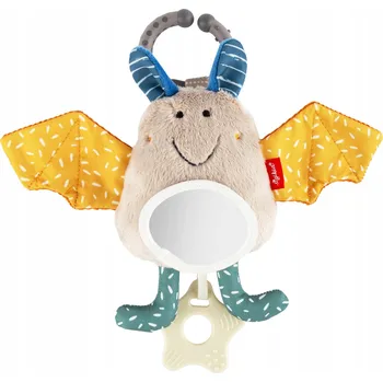 Hračka Netopýr šustící chrastítko kousátko zrcátko sigikid