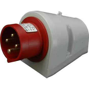 Elektrická zásuvka Vidlice IPN 3243 nástěnná přívodka 400V / 32A / 4p – IP44