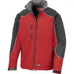 Result Bunda s kapucí IceFell R 118X, softshellová COT30118X87602-red/black M Červená/černá