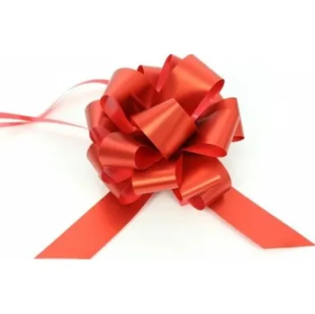 Stuha Stahovací stuha - matná červená - 12,5 cm - 6811-4311-07