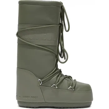 Dámské tenisky Dámské boty MOON BOOT Icon Rubber Khaki Velikost: 35/38