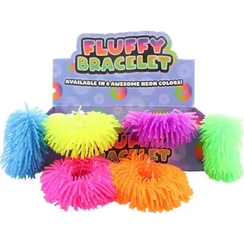 Náramek Střapatý gumový náramek pro děti – mix barev