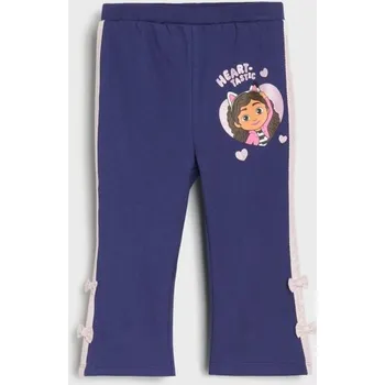 Dívčí kalhoty Sinsay - Zvonové kalhoty Gabby's Dollhouse - námořnická modrá - 5463Z-59X - 5463Z-59X-104