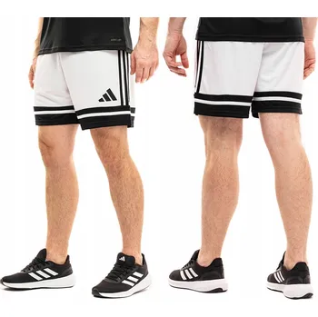 Pánské kraťasy Kraťasy adidas SQUADRA 25 JH3412 - BÍLÉ, XL
