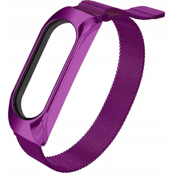 Řemínek na hodinky Náramek Pskom pro Xiaomi, fialový