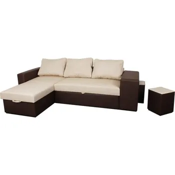 Sedací souprava Rohová souprava s taburety 250×156 EROS A257