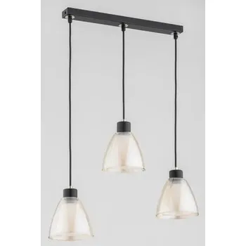 ZÁVĚSNÁ LAMPA ALFA ANION 62266 ČERNÁ / ZLATÁ