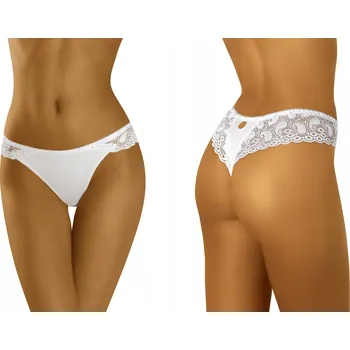 Kalhotky Wol-Bar Tanga bílé M Kalhotky tanga