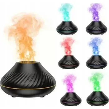 Zvlhčovač vzduchu ZVHLČOVAČ VZDUCHU DIFUZÉR AROMA VULKÁN 7 LED