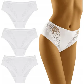 Kalhotky Dámské kalhotky Kalhotky Wolbar Eco-Ga vel. XXL bílé