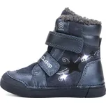 Dětské svítící zimní boty DD Step W068-52745 Royal Blue 29, Vnitřní délka boty: 18,4 cm