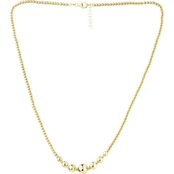 Náhrdelník Zlatý náhrdelník - kuličky - AP542-6257