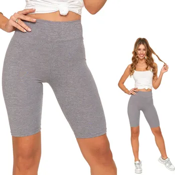 Dámské legíny Moraj Cyklistické legíny s vysokým pasem RDL850-018 šedé grafit melírované L/XL