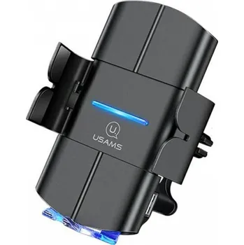 Usams US-CD133 s bezdrátovým nabíjením 10W (černý)