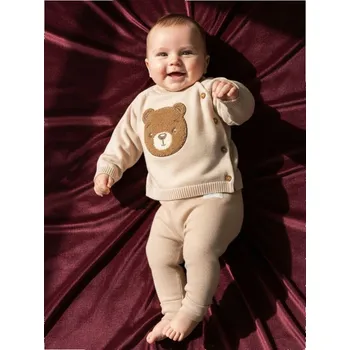 Sinsay - Pruhované legíny 2 balení - hnědá - 101FT-88X - 101FT-88X-62