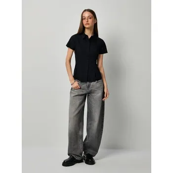 Dámské džíny Džíny baggy - 36 - House - světle šedá - 385GE-09J