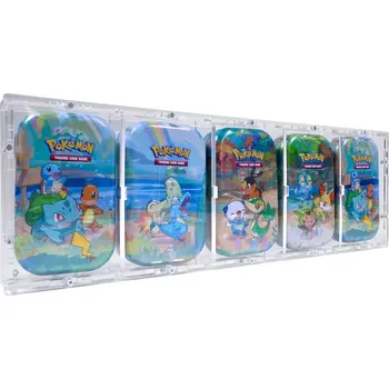 Sběratelství Akrylový box Pokémon 5x Tin - mini (Pokémon tin (mini))