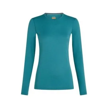 Icebreaker Oasis LS Crewe Women (104375) TOPAZ modrá XL