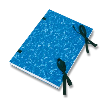 Desky s tkanicí Hit Office, A4 - modré