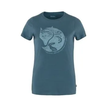 Dámské tričko Fjällräven Arctic Fox Print T-Shirt Women Indigo Blue modrá L
