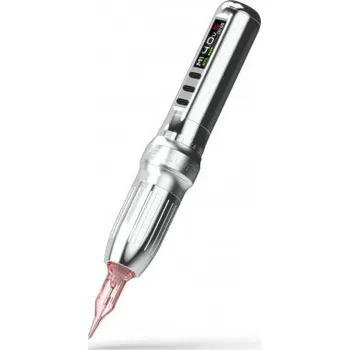 Tetovací strojek Kwadron PMU Velure bezdrátový strojek stříbrný