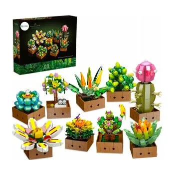 ostatní stavebnice Botanická zahrada – květiny ze stavebnice (913 dílků)