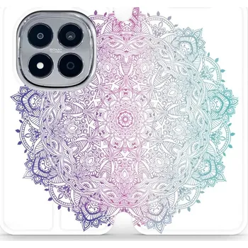 Pouzdro na mobilní telefon Flipové pouzdro Mobiwear - Xiaomi Redmi Note 15 Pro Plus 5G - M008S Mandala (Knížkové flip pouzdro, obal, kryt na mobil Xiaomi Redmi Note 15 Pro Plus 5G - M008S Mandala, materiál Umělá kůže + TPU - ochrana 360°, stojánek, silikonová vanička, magnetické)