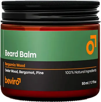 Péče o vousy Beviro Bergamia Wood balzám na vousy 50 ml