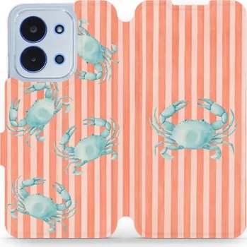 Pouzdro na mobilní telefon Flipové pouzdro Mobiwear - Xiaomi Poco C85 - VP87S Krabíci (Knížkové flip pouzdro, obal, kryt na mobil Xiaomi Poco C85 - VP87S Krabíci, materiál Umělá kůže + TPU - ochrana 360°, stojánek, silikonová vanička, magnetické zavírání)