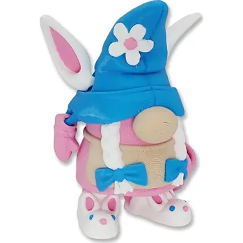 Figurka Flexi Factory Velikonoční skřítek žena - barevný