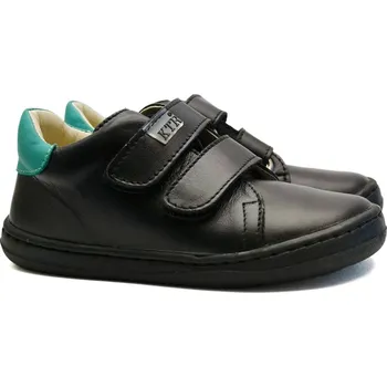 Chlapecké polobotky Dětské barefoot boty KTR KUSH 2508/KATI/BARE černé Velikost: 25