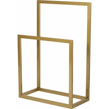 Držák na ručník Stojan na ručníky Ged Gold, zlatá