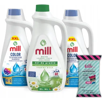 Prací prostředek Mill Professional Gel na praní Univerzální barva Mix 9 l 180 praní