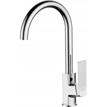 Vodovodní baterie Stojánková kuchyňská baterie Invena Neri, stříbrná