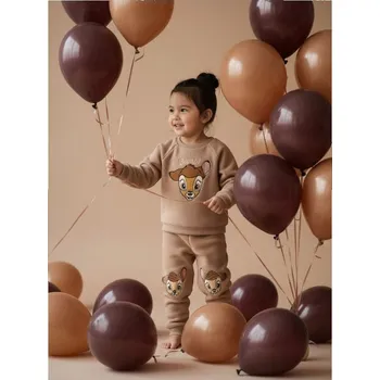 Dívčí mikina Sinsay - Mikina Bambi - hnědá - 178FT-84X - 178FT-84X-86