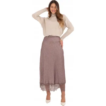 Dámská sukně Rue Paris sukně áčkového střihu midi, univerzální velikost