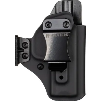Sportovní střelba RH Holsters AIWB - HS H11 PRO - Springfield Hellcat PRO - appendix vnitřní kydexové pouzdro - poloviční sweatguard - ns - černá Pouzdro je pro: Pravák