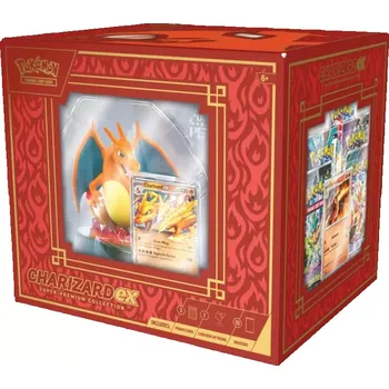 Sběratelství Akrylový box Pokémon Super Premium Collection Charizard