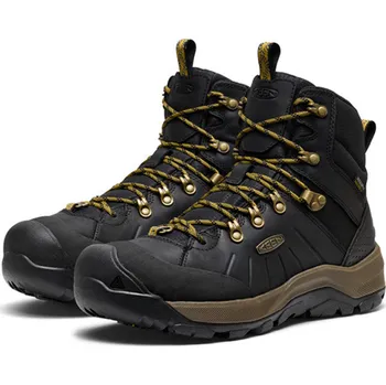 Těžké boty Boty Keen Revel IV Mid Polar Pánské Barva: black/lemon curry, Velikost: 9,5 / 44 / us 10,5