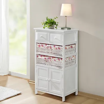 Komoda Die moderne Hausfrau Komoda Romantica bílá