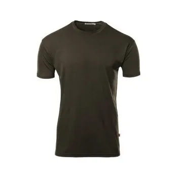 Aclima LightWool 180 Classic Tee Men Tarmac hnědá L