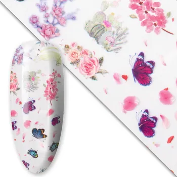 PŘENOSOVÁ FÓLIE pro efekt zdobení nehtů