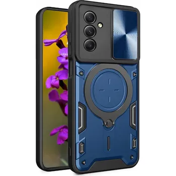 Pouzdro na mobilní telefon Zadní Kryt RCBR pro Samsung Galaxy A25 5G SM-A256 RING PANCERNE CASE modré