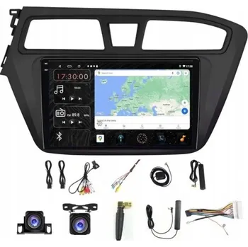 Autorádio AUTORÁDIO S GPS NAVIGACÍ ANDROID CARPLAY HYUNDAI I20 2015-2017 6GB RAM 128GB ROM SIM