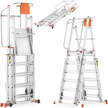 Žebřík Higher hliníkový Žebřík 1 x 12 do 150 kg