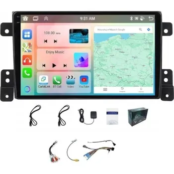 Autorádio AUTORÁDIO S NAVIGACÍ CARPLAY SUZUKI GRAND VITARA 2005-14 WIFI ANDROID 4GB 64GB