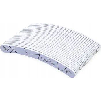 Pilníky na nehty Mani King Banán 180/240 25 ks